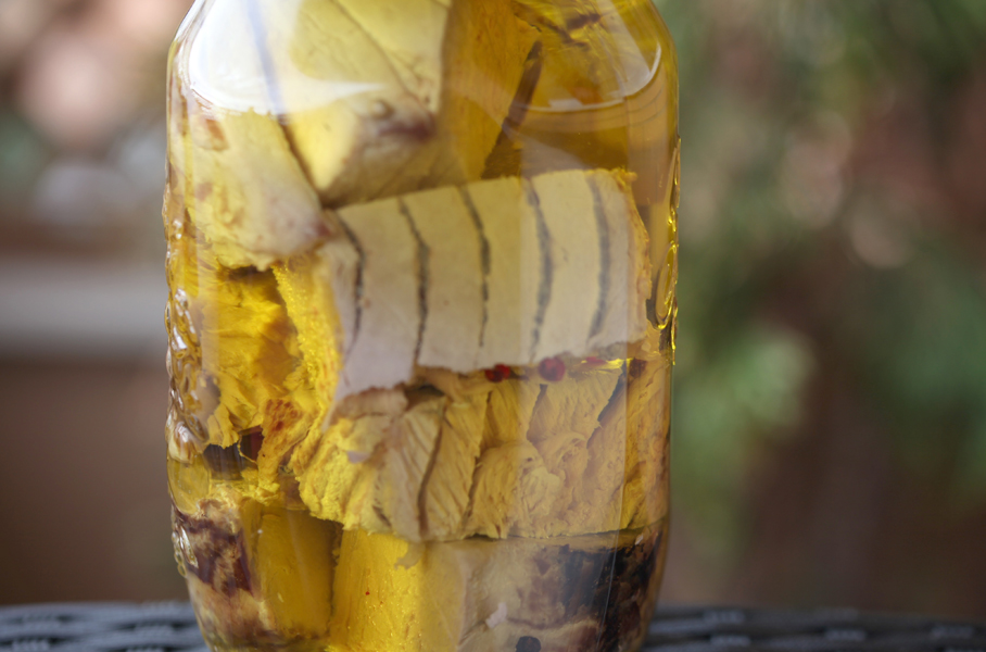 Atún rojo en conserva