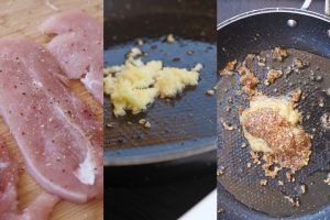 Filetes de pavo con mostaza