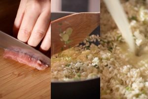 Risotto de secreto ibérico