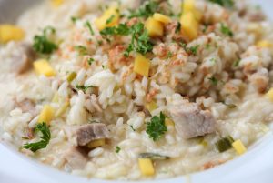 Risotto de secreto ibérico