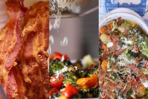 Brócoli asado con chalotas