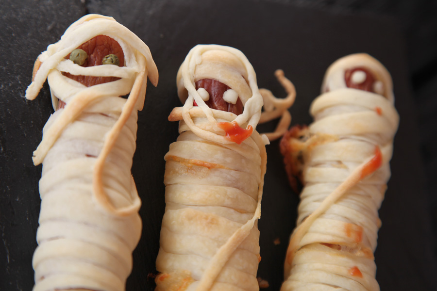 Momias para halloween