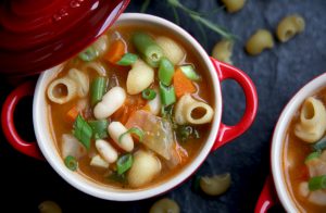 sopa minestrone