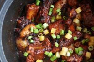 costillas de cerdo caribeñas